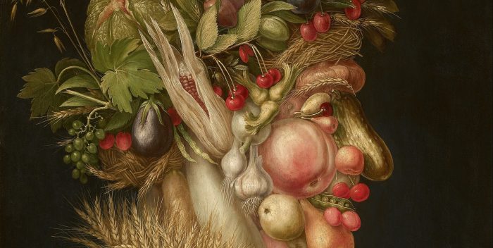 "El verano", Giuseppe Arcimboldo. Óleo sobre tabla, 1563. Obra de dominio público