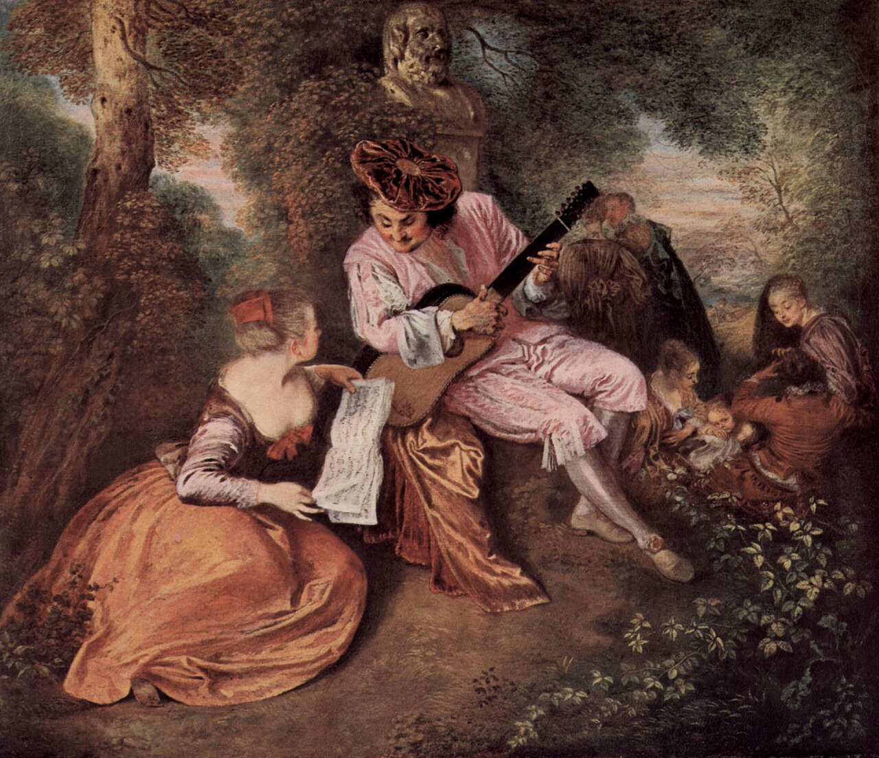 La escala del amor, 1717