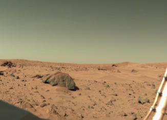 Fotografía tomada por el Viking Lander 1, el 11 de febrero de 1978. Imagen de dominio público, recuperada de Wikimedia Commons.