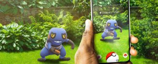Imagen publicitaria de Pokémon GO. Recuperada de https://pokemongo.com/es