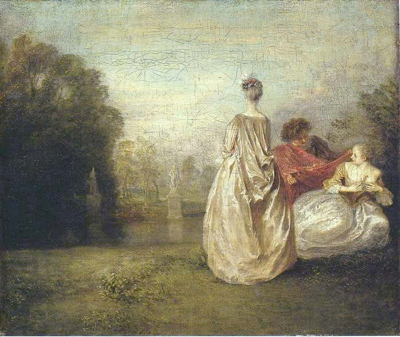 Las dos primas, 1718