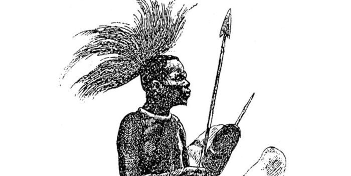 Fetichización negra: raza, identidad y fabulación en Cataluña El Negro de Banyoles en un catálogo del Museo de Barcelona, 1888. Imagen de dominio público.
