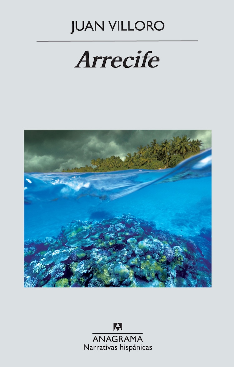 Portada de "Arrecife", Juan Villoro. Anagrama, 2012.