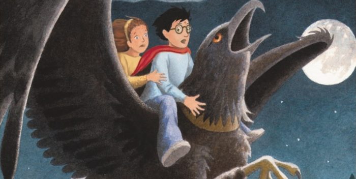 DE LA HOGUERA A AZKABÁN Portada de "Harry Potter y el prisionero de Azkaban", J.K. Rowling. Editorial Salamandra, 2019.